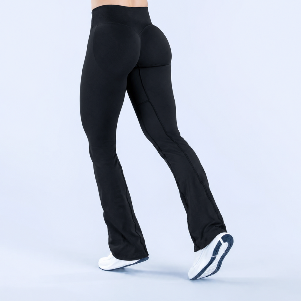 Shape licra campana scrunch black