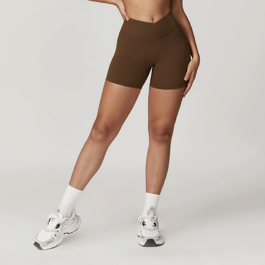 Velza short v-cut walnut