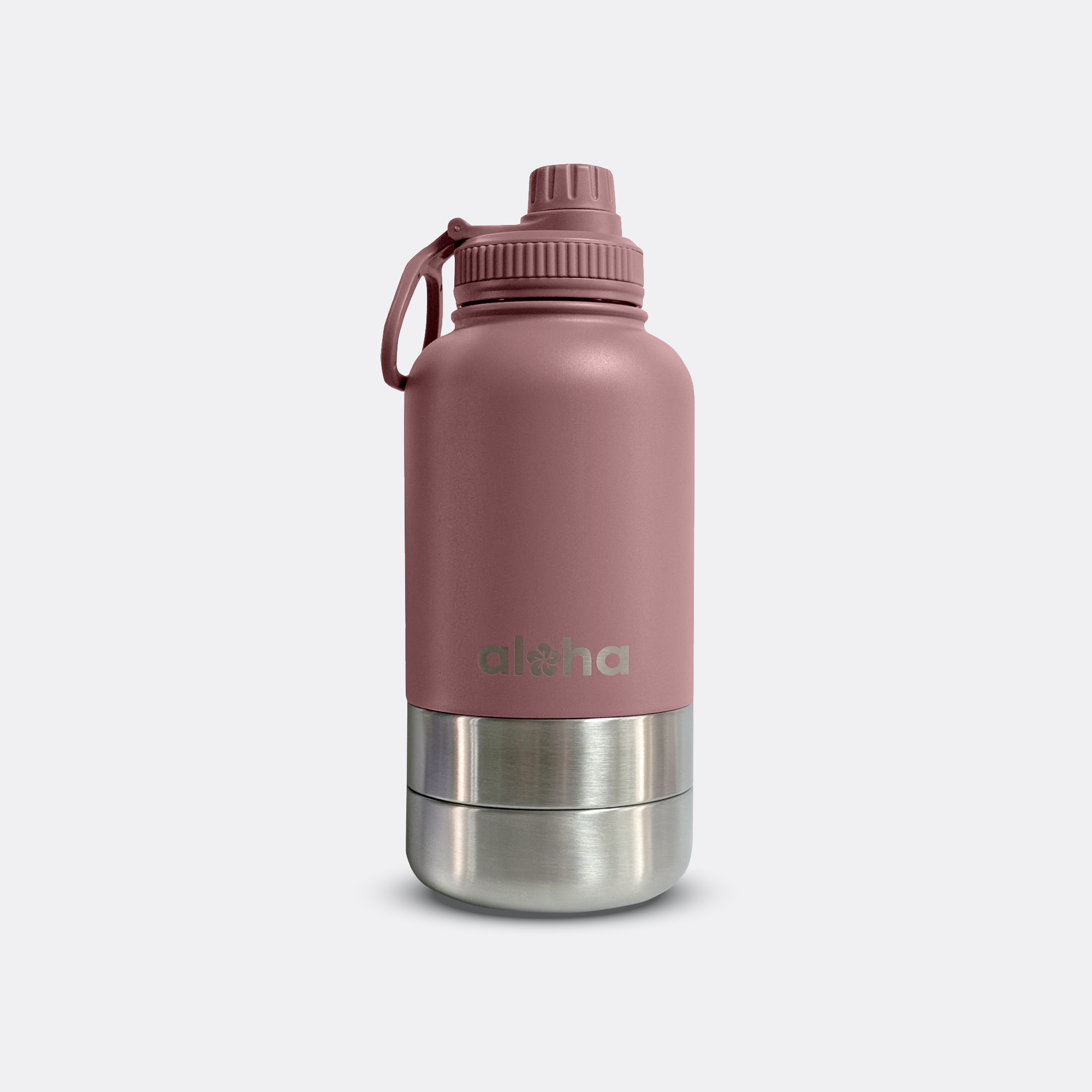 Botella Aloha pet go dusty rose