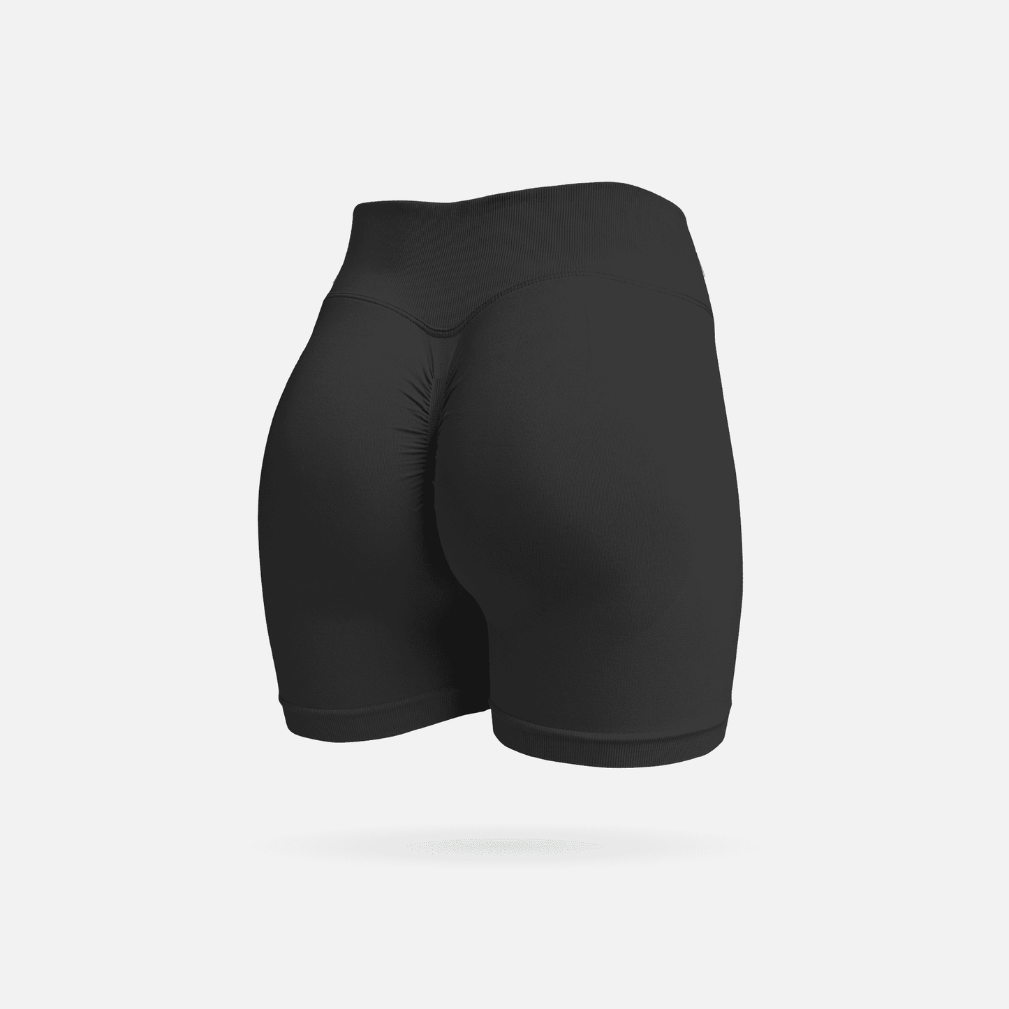 Sculpt short scrunch black