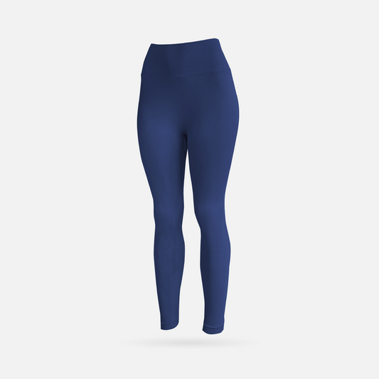 Sculpt licra scrunch night blue