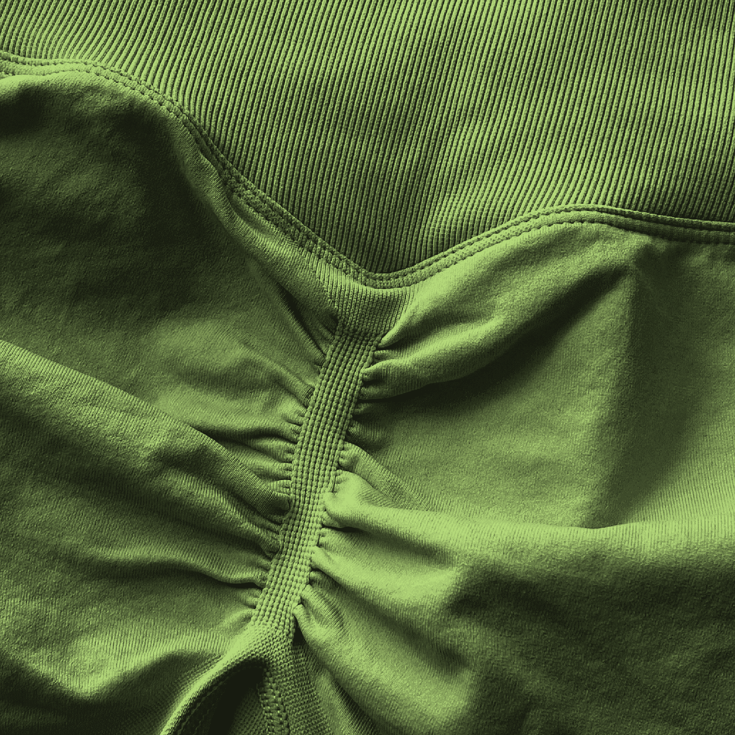 Sculpt short scrunch matcha