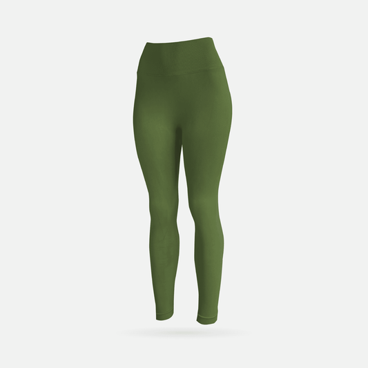 Sculpt licra scrunch matcha