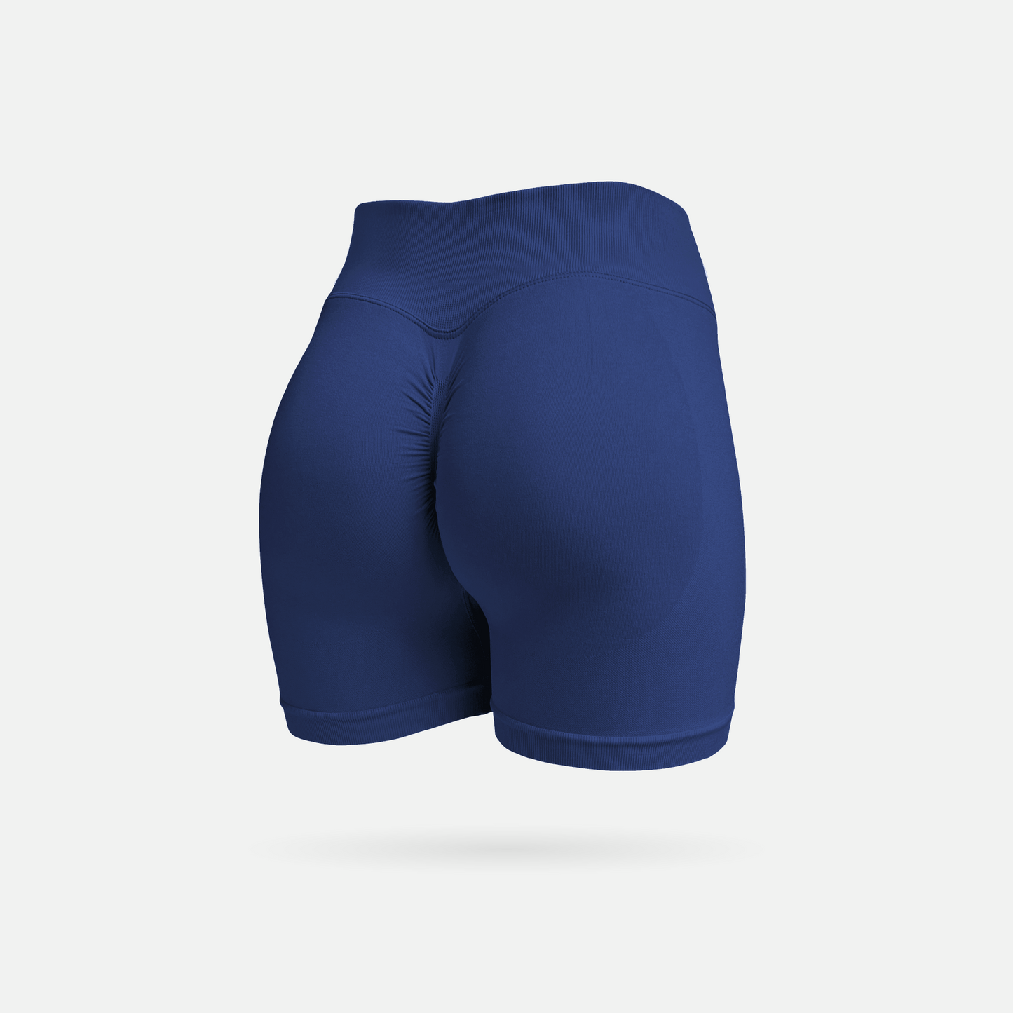 Sculpt short scrunch night blue