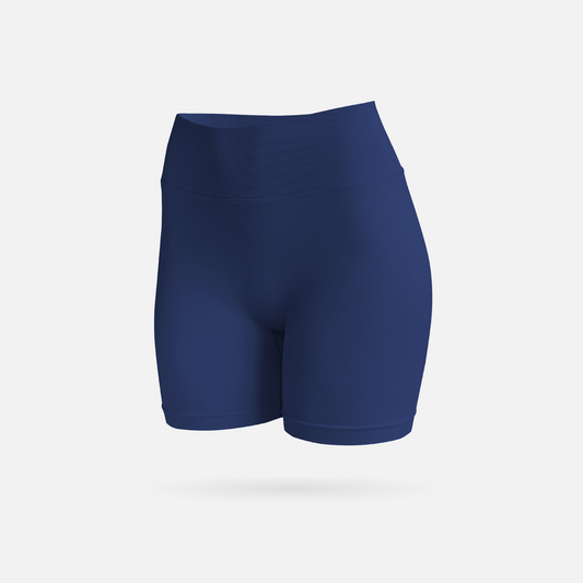 Sculpt short scrunch night blue