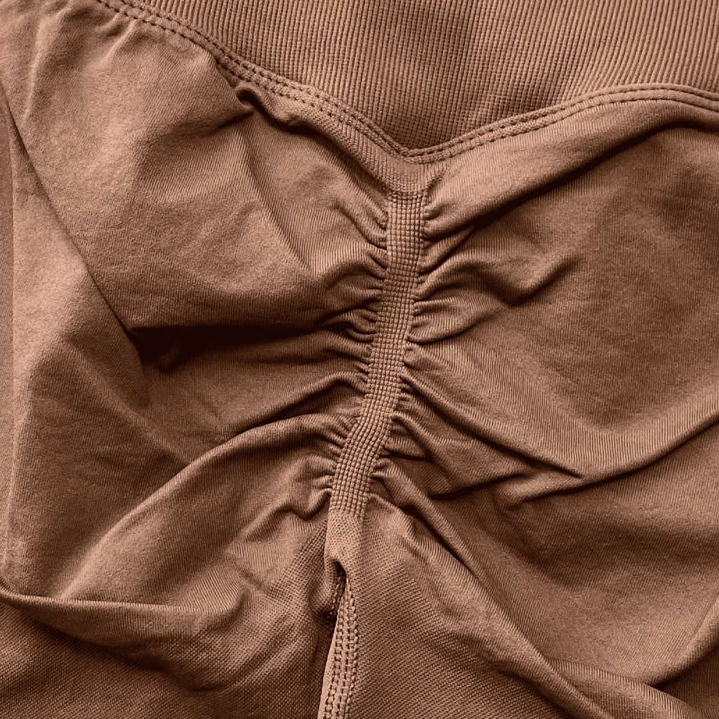 Sculpt short scrunch wood
