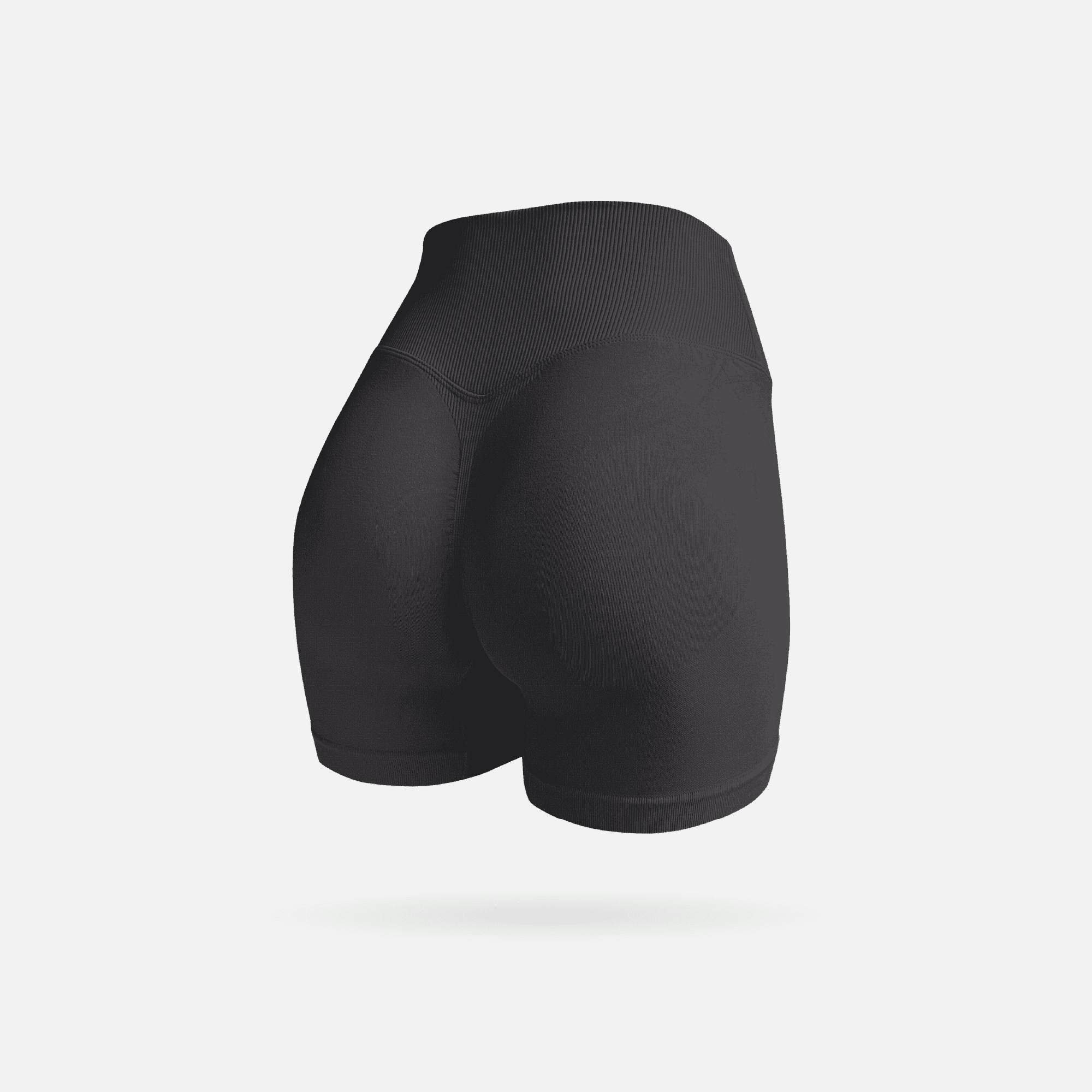 Contour short scrunch black