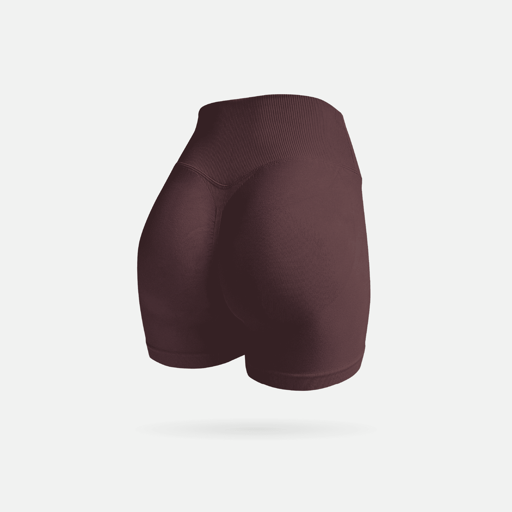 Contour short scrunch cacao
