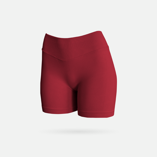 Shape short scrunch rubí