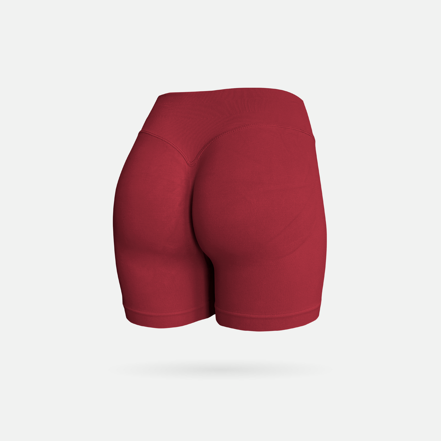 Shape short scrunch rubí