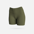 Shape short scrunch army