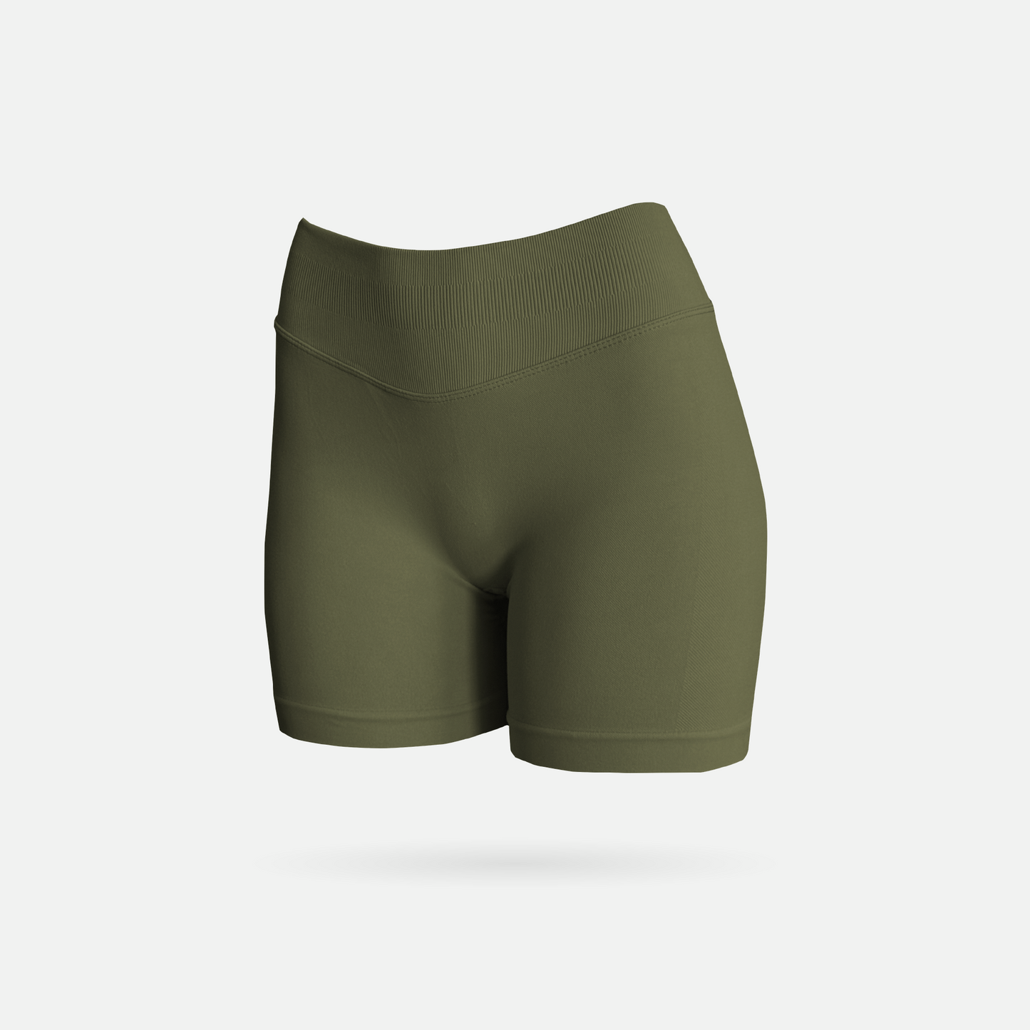 Shape short scrunch army