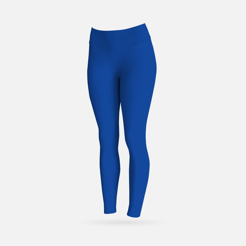 Shape licra scrunch royal blue