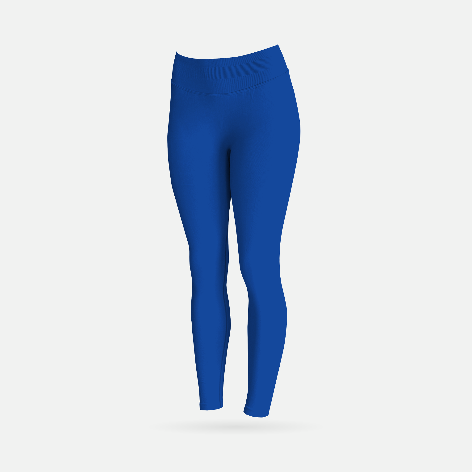 Shape licra scrunch royal blue