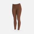 Shape licra scrunch cinnamon