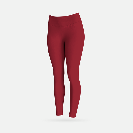 Shape licra scrunch rubí