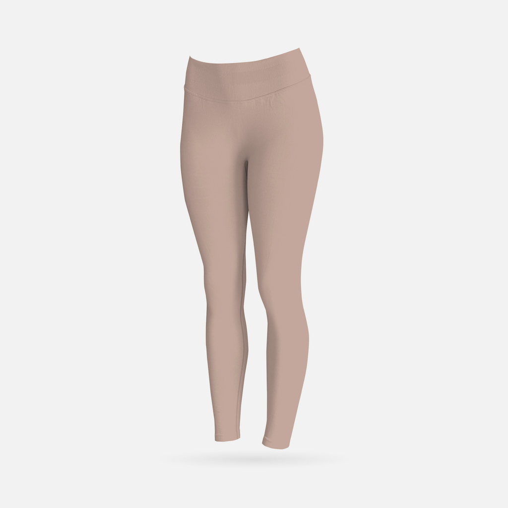 Shape licra scrunch  almond