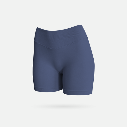Shape short scrunch haze