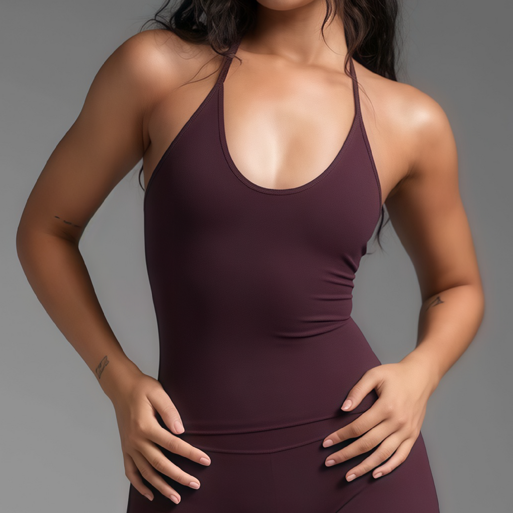 Aura top tank mulberry