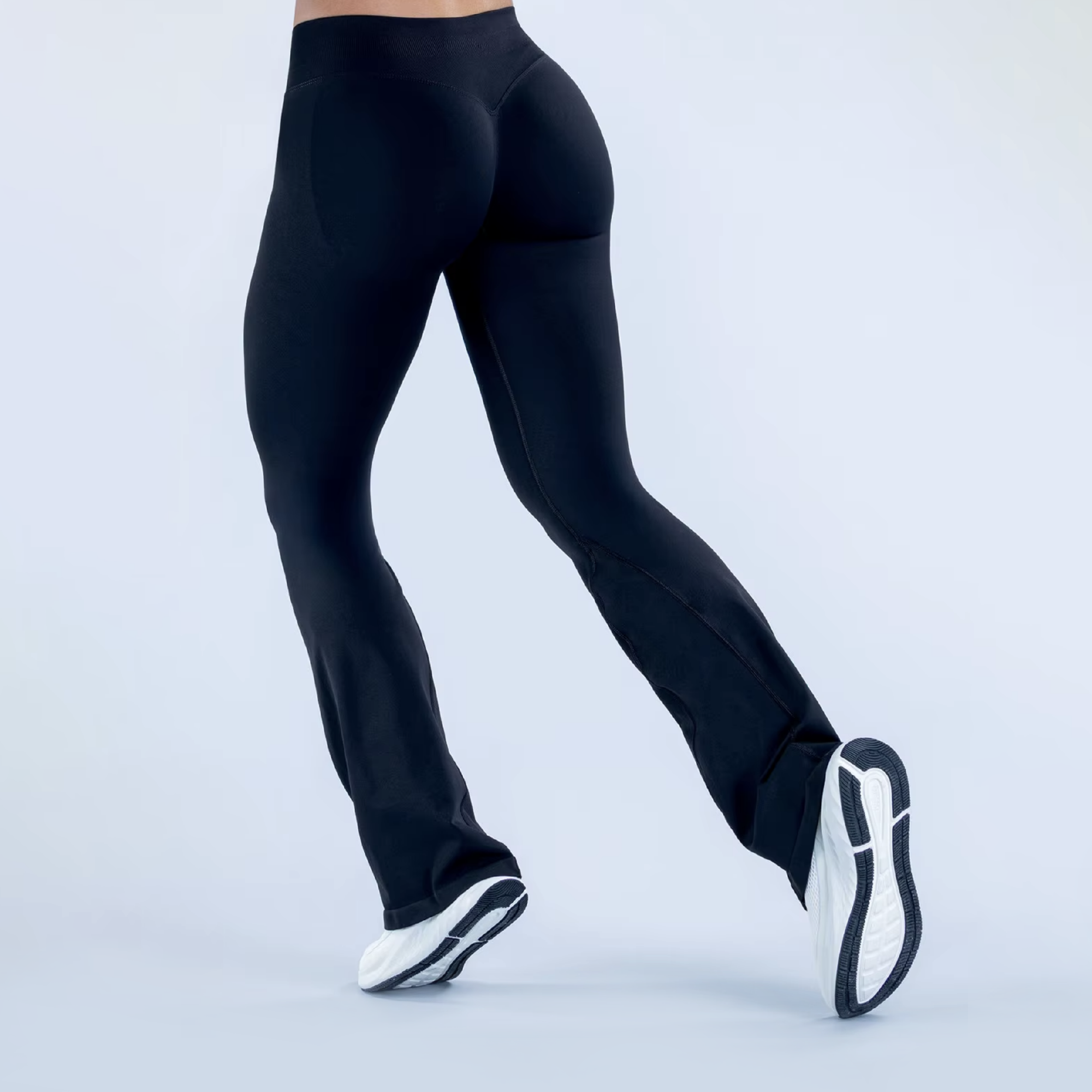 Shape licra campana scrunch black