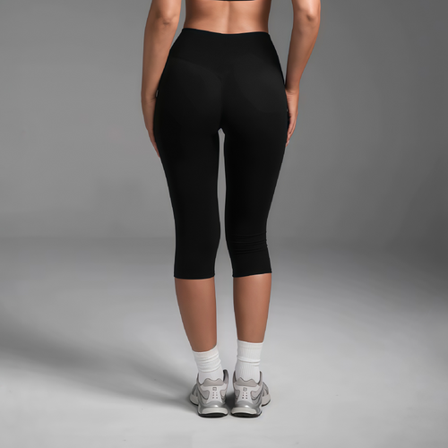 Aura licra capri black