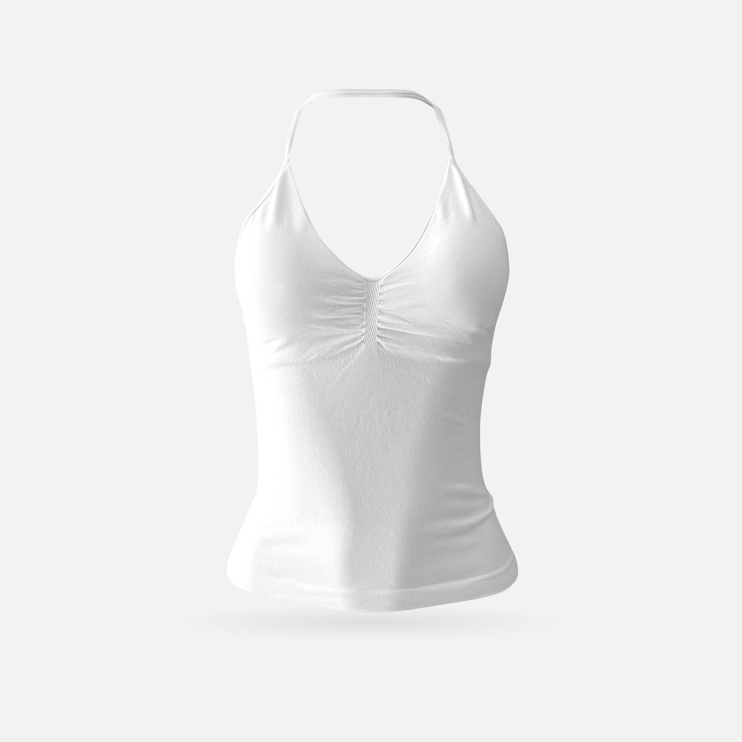 Shape top tank white