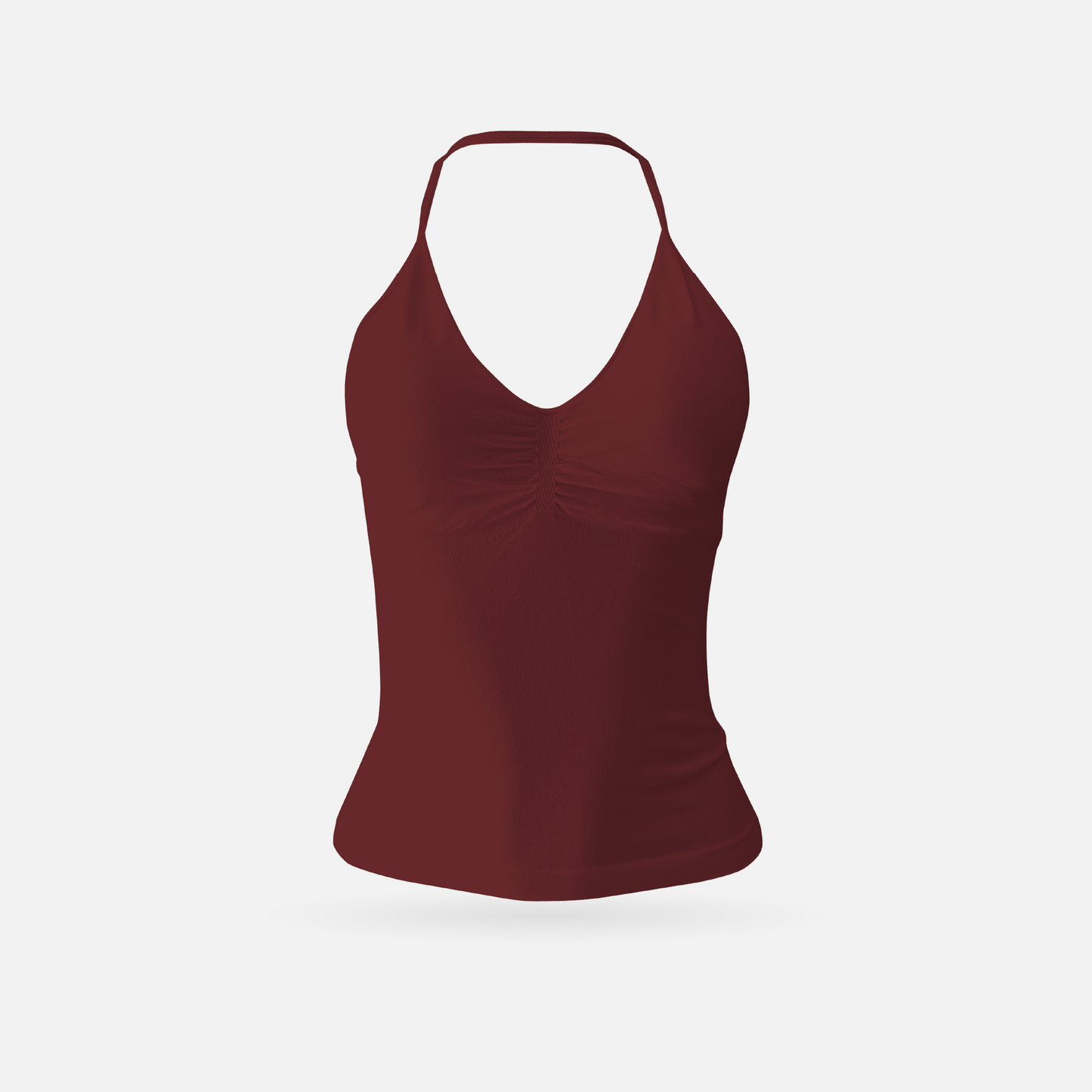 Shape top tank rustwood