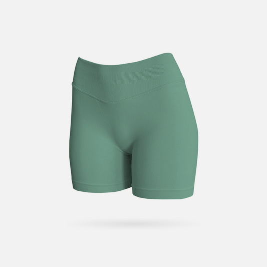 Shape short scrunch mint
