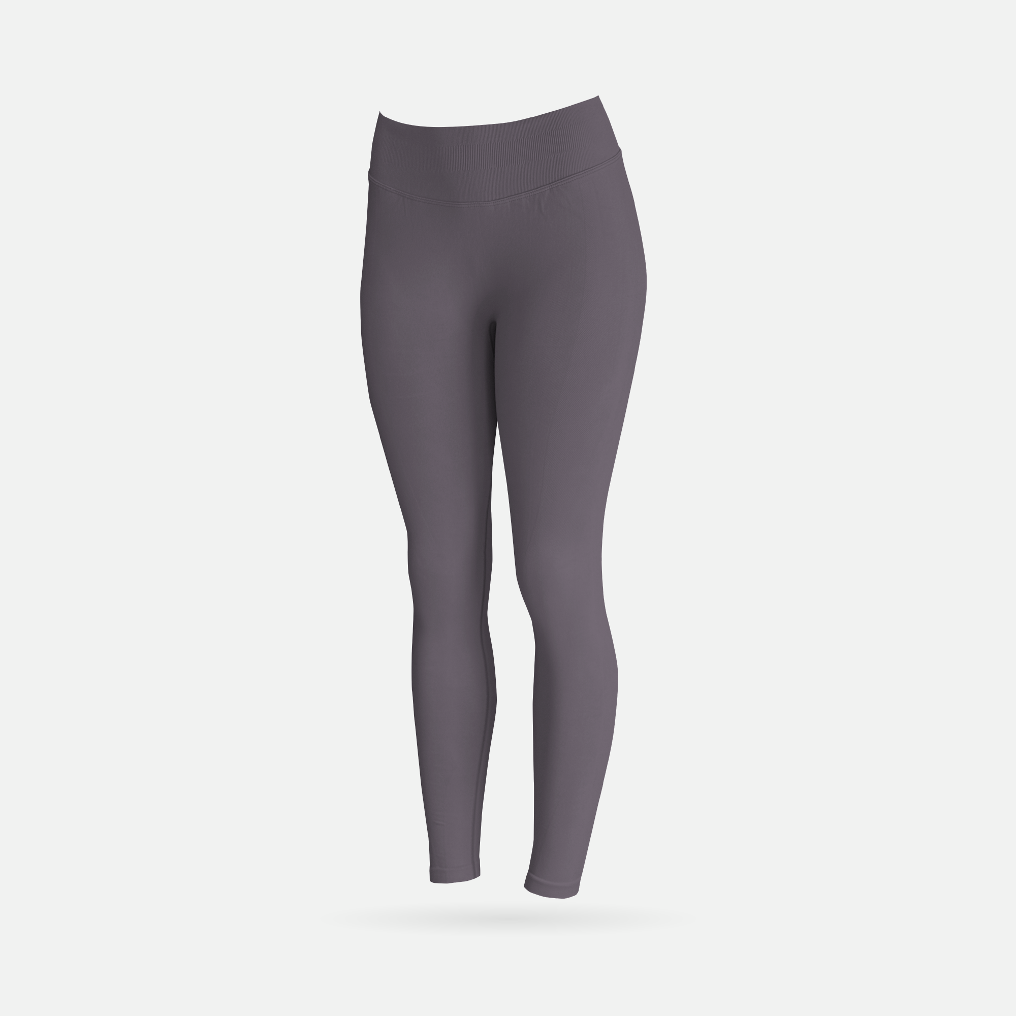 Shape licra scrunch purple fog