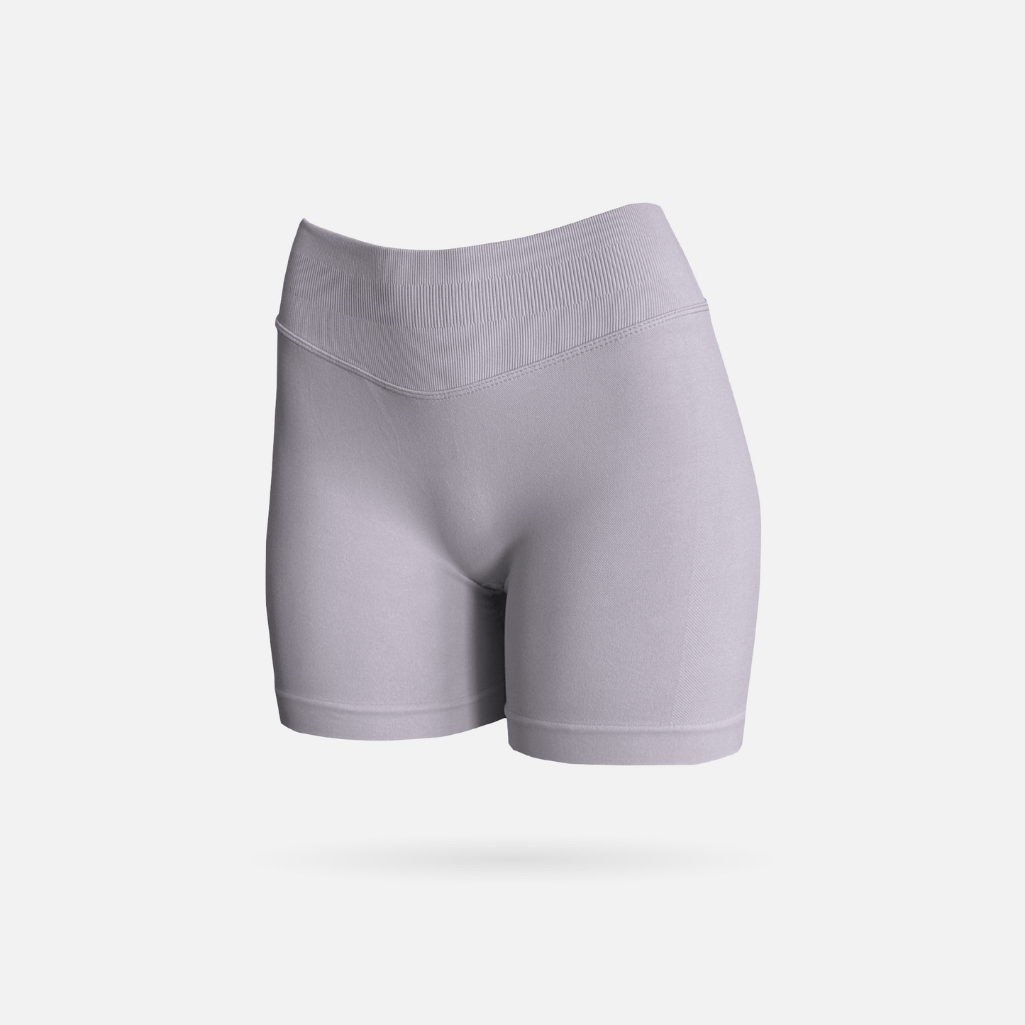 Shape short scrunch light lilac