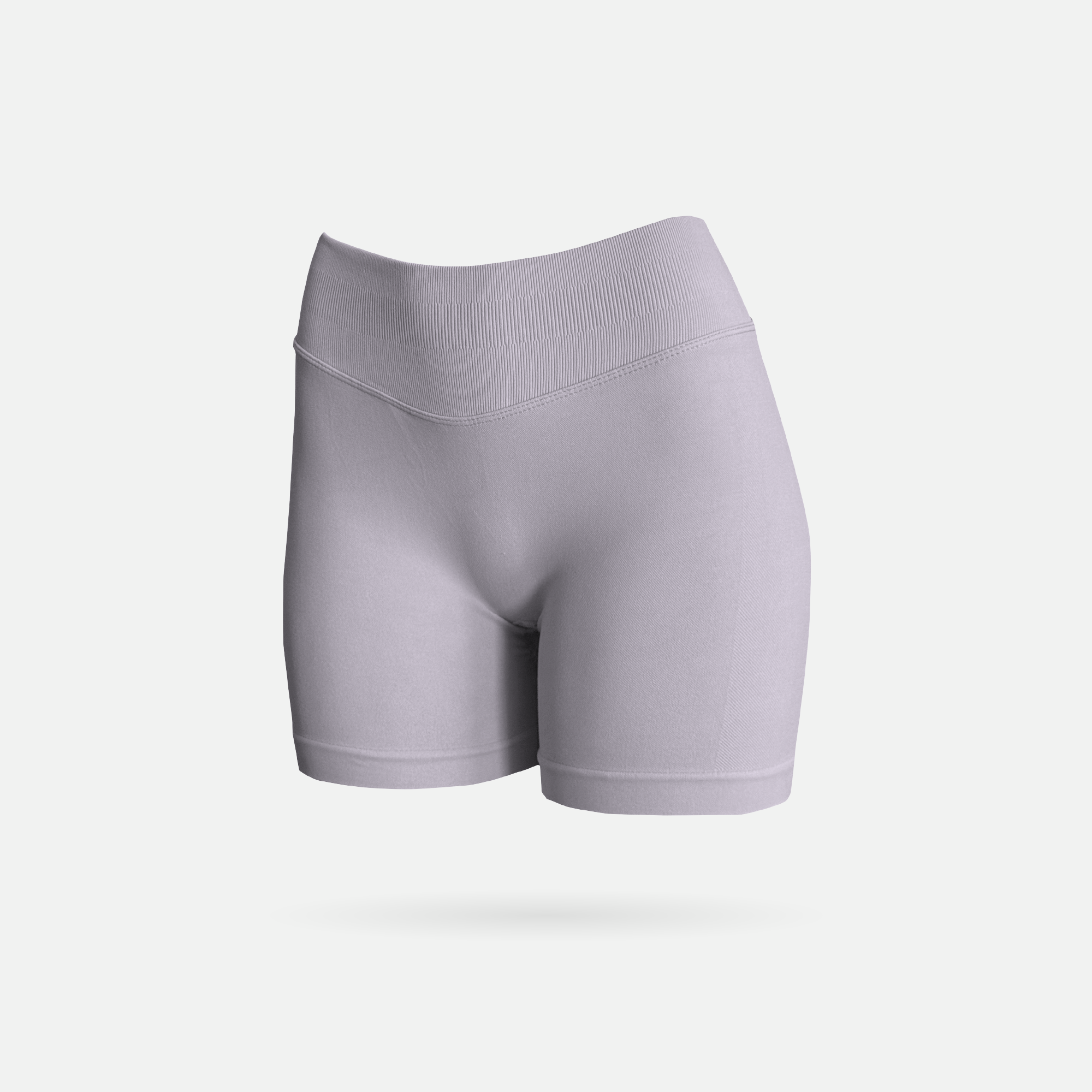 Shape short scrunch light lilac