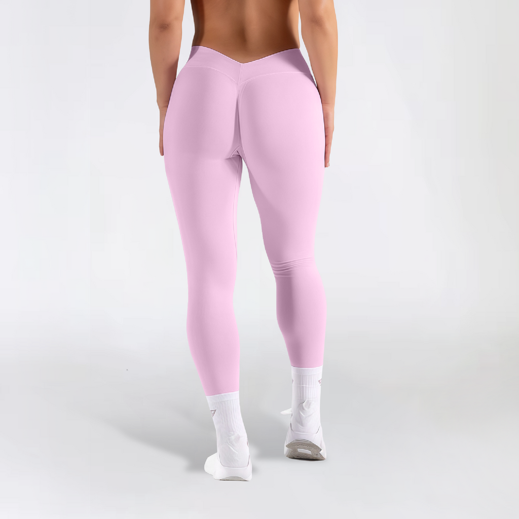 Reverse licra scrunch rose