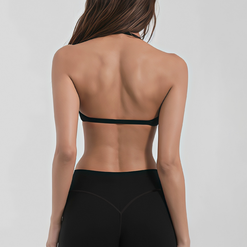 Aura crop black