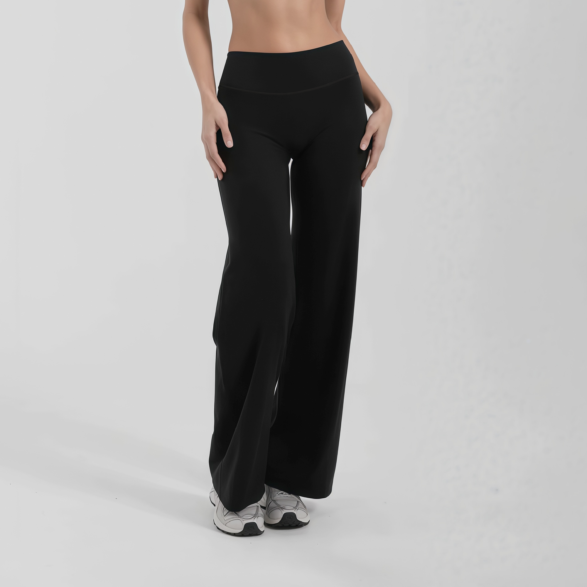 Aura licra straight black
