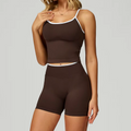 Outline top tank dark chocolate